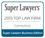 Super Lawyers 2013 Top Firm badge